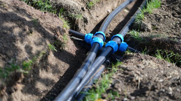 Cost of Underground Water Line Installation in Forney